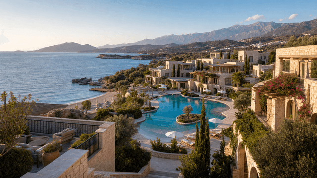 Akdeniz Deluxe ve deniz manzarası